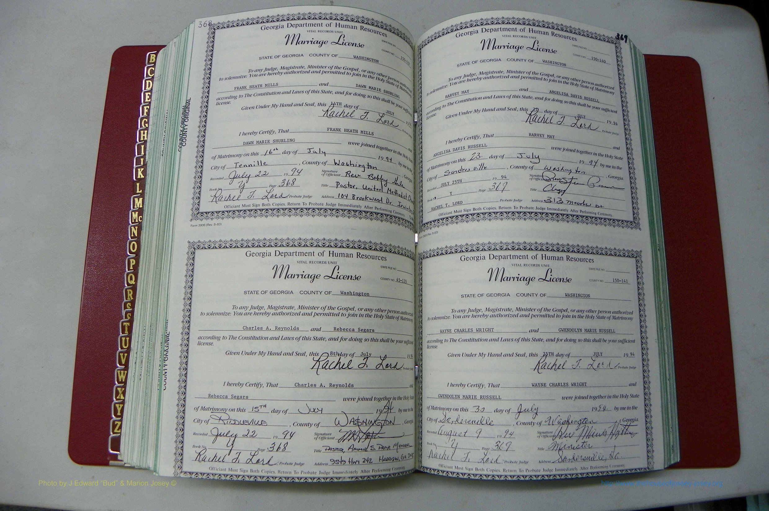 Wash GA, Marr. Book Y, 1990 - 1998, P 368-369.JPG