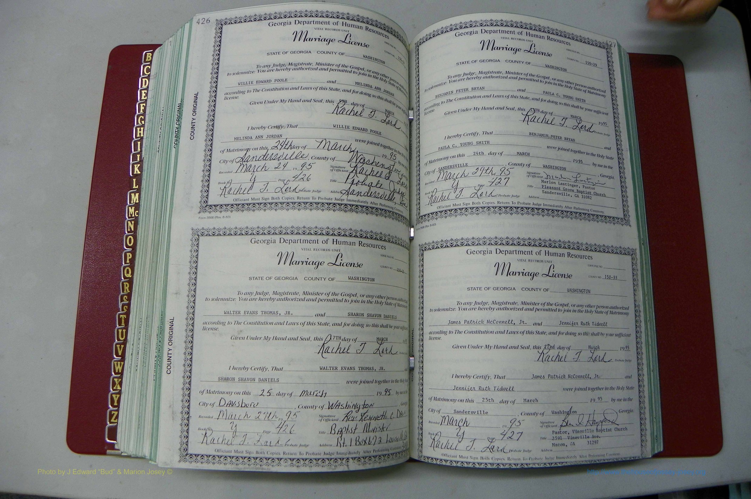 Wash GA, Marr. Book Y, 1990 - 1998, P 426-427.JPG