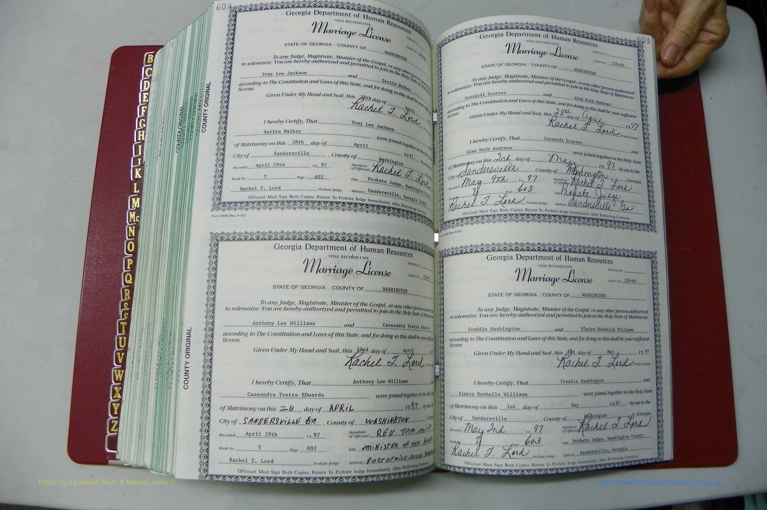 Wash GA, Marr. Book Y, 1990 - 1998, P 602-603.JPG