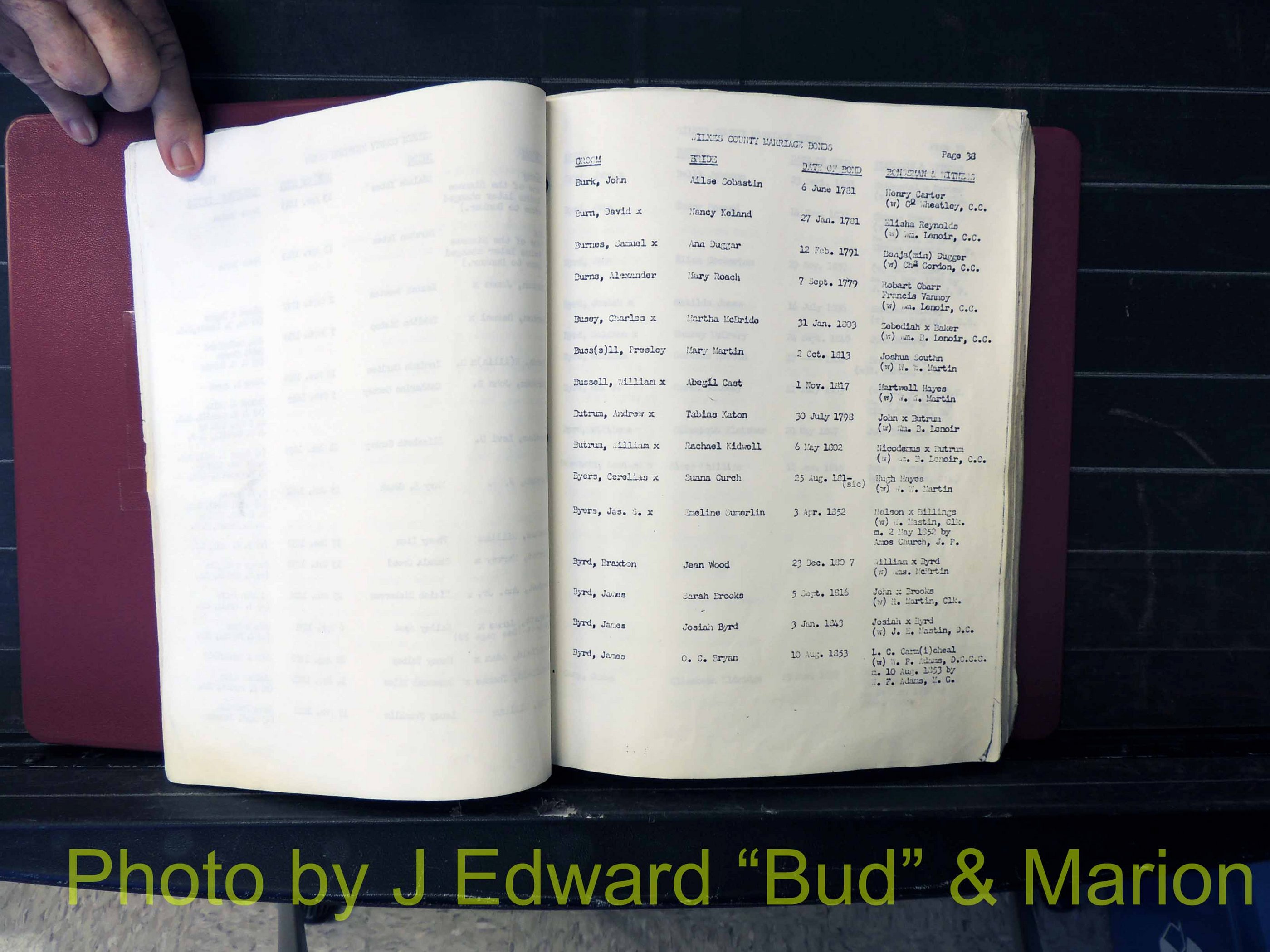 Wilkes Co, NC, Marriage Bonds, 1830's up (139).JPG