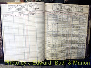Wilkes Co, NC, Marriage Book 6, 1957-1965 (155).JPG