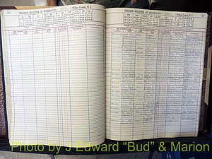 Wilkes Co, NC, Marriage Book 6, 1957-1965 (183).JPG