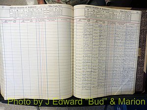 Wilkes Co, NC, Marriage Book 6, 1957-1965 (312).JPG