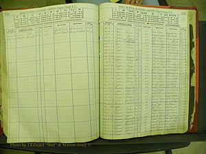 Yancey Births, 1913-1939, Index T,  168-169.JPG