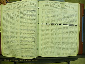 Yancey Births, 1940-1994, Index C, 28.JPG