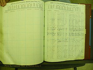 Yancey Births, 1940-1994, Index T, 167.JPG