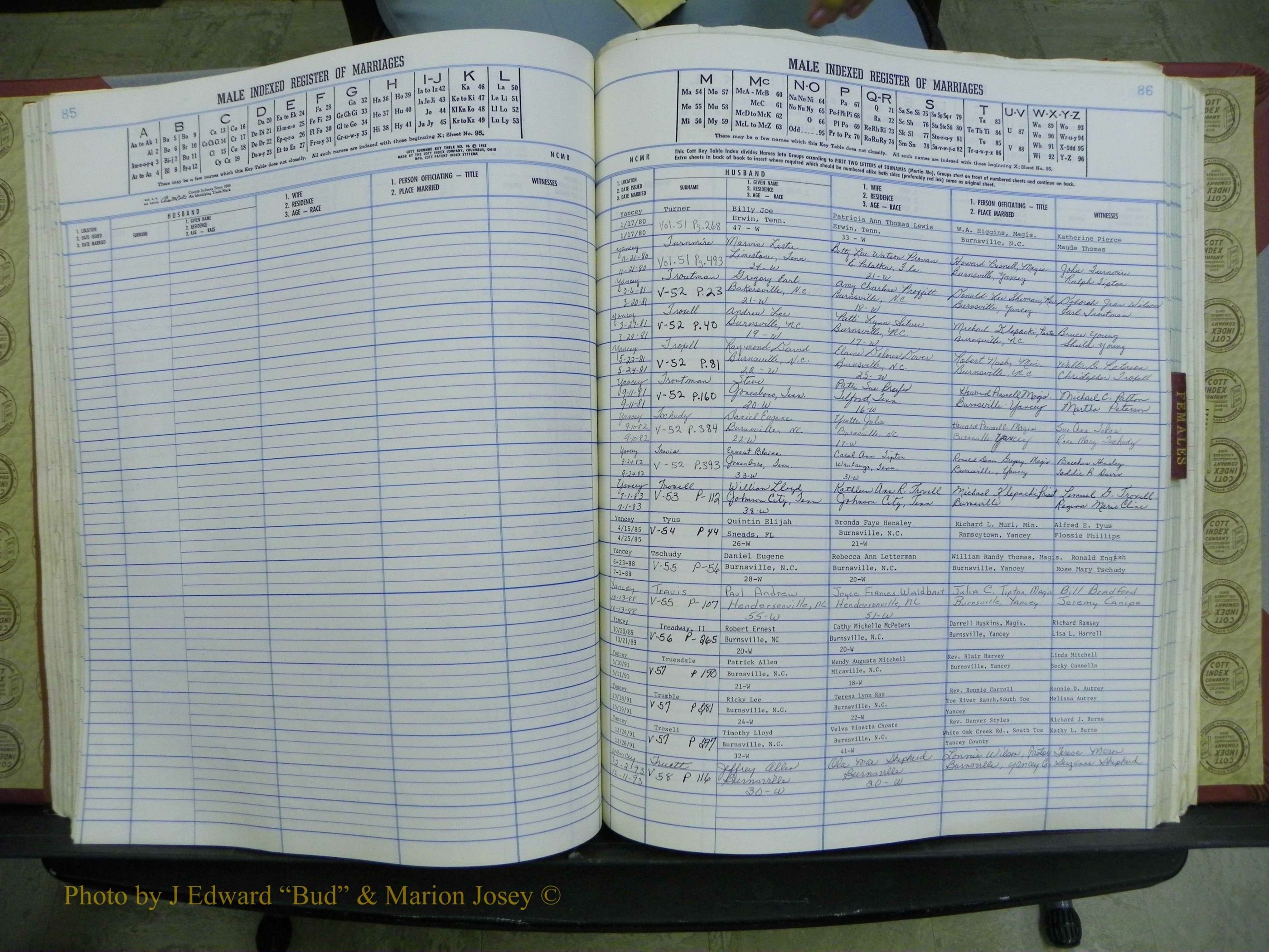 Yancey Co, NC Marriages, 1979-1999, A-Z (140).JPG