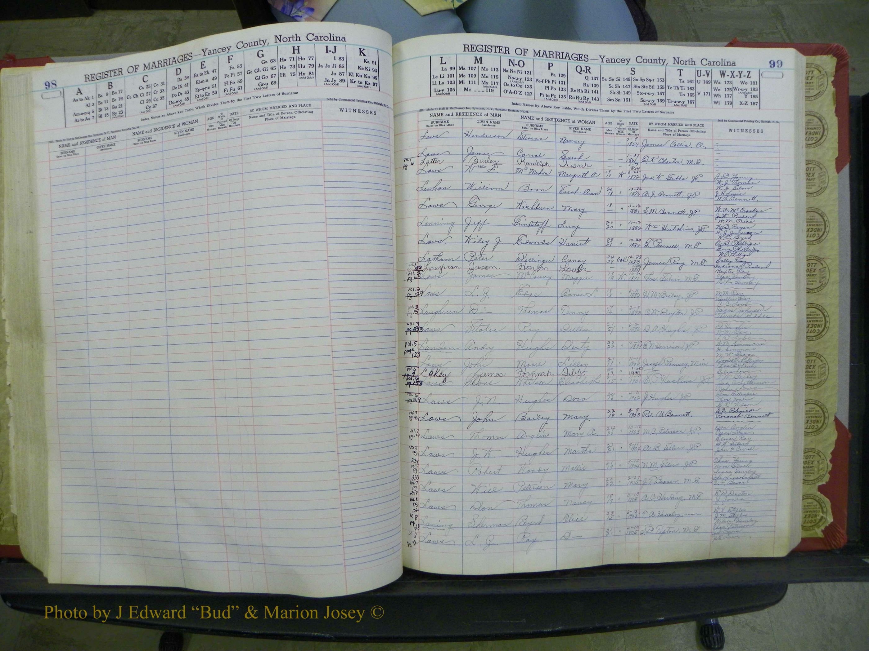 Yancey Co, NC Marriages, 1855-1967 (156).JPG