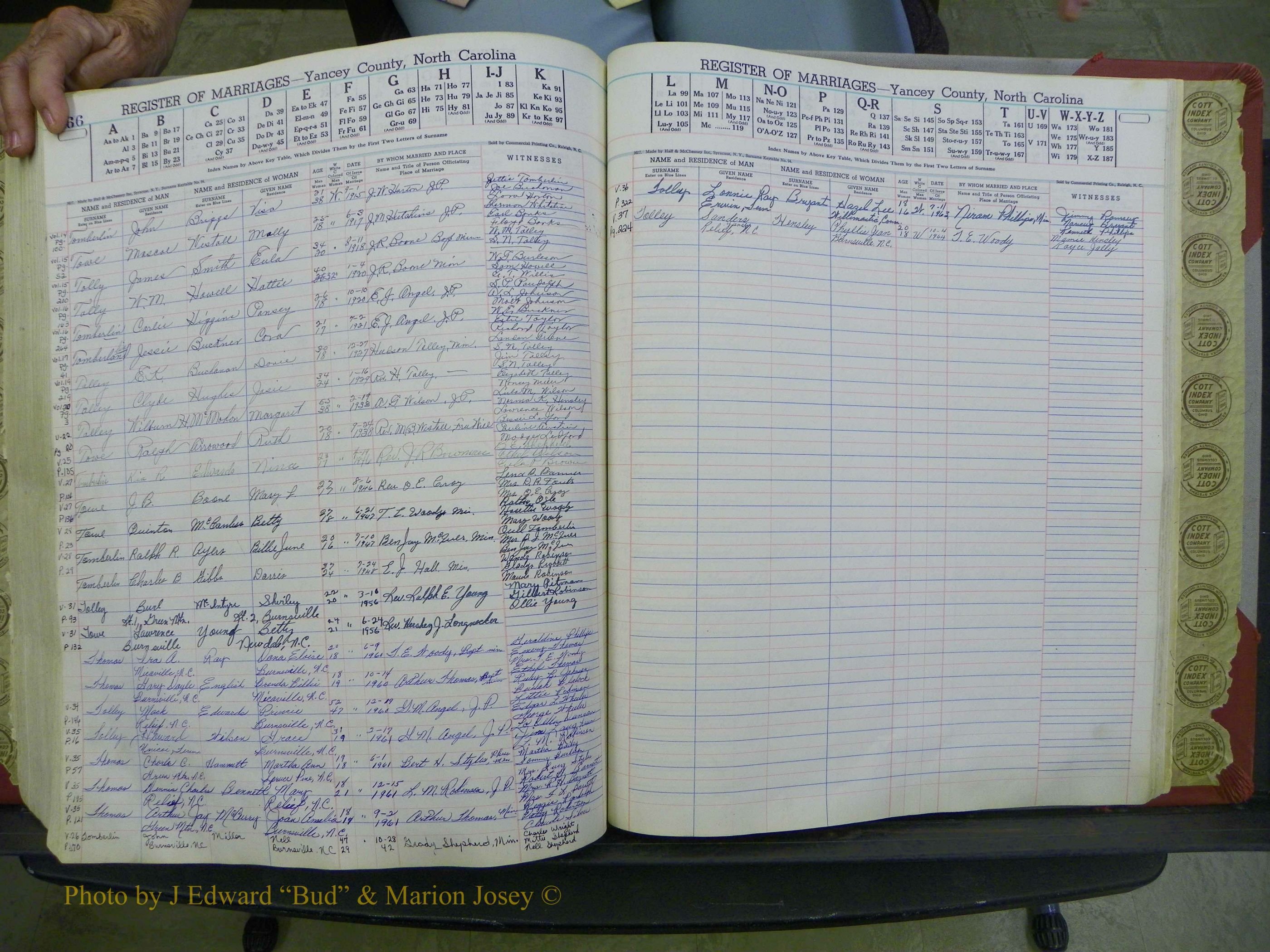 Yancey Co, NC Marriages, 1855-1967 (260).JPG